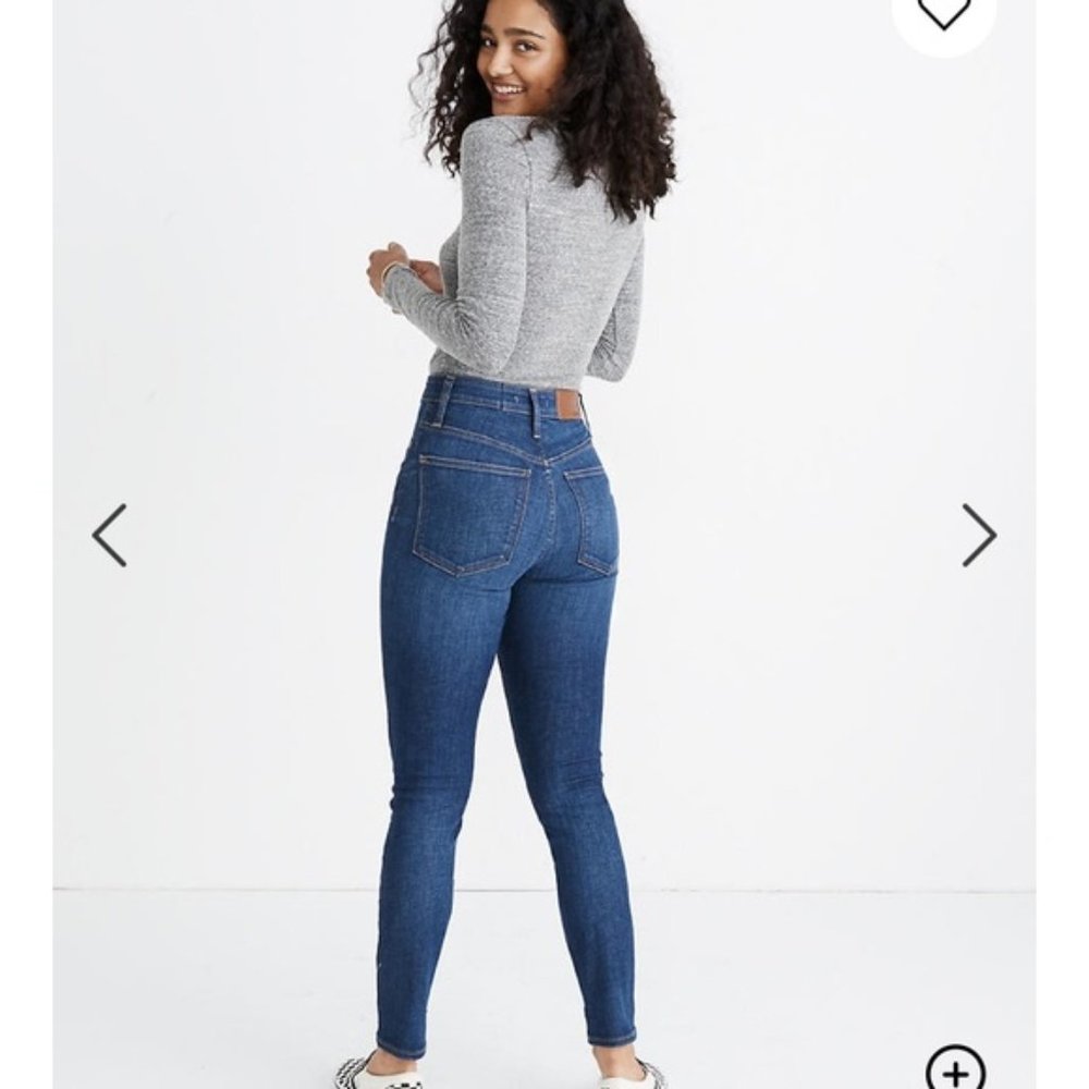 NWT Madewell Curvy High Rise Skinny Jeans -Size 23